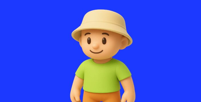 Создай 3D-персонажа в Blender, 5−11 классы