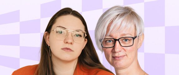 Анна Разгребельская и Ольга Згордан