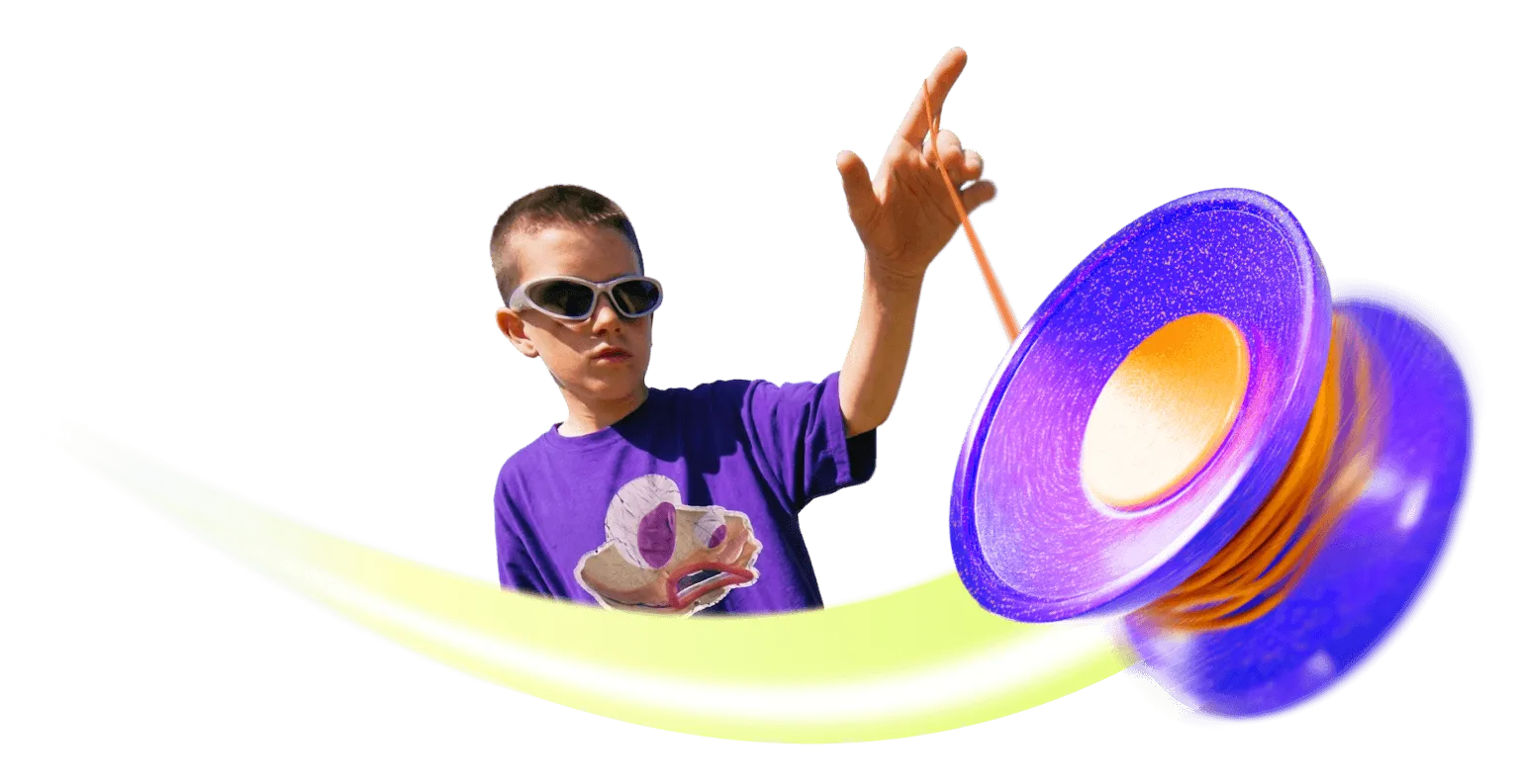 мальчик с йо‑йо