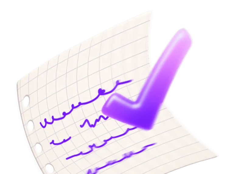 картинка абстракция бумажка и галочка