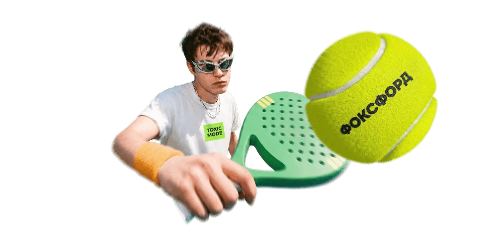 мальчик с ракеткой