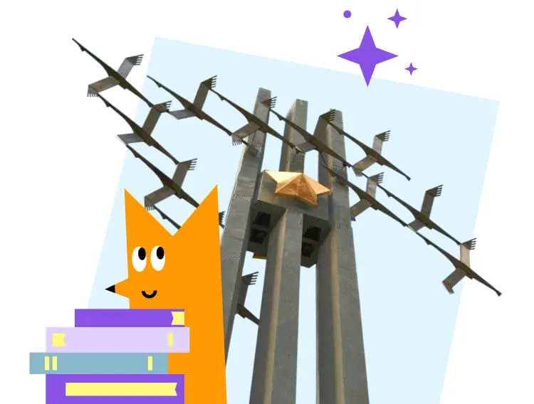 Мемориальный комплекс Журавли в Саратове