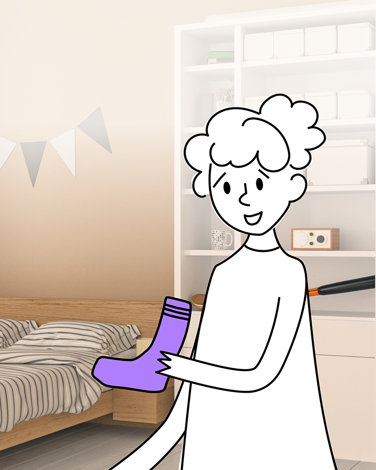 Мама находит потерянные вещи