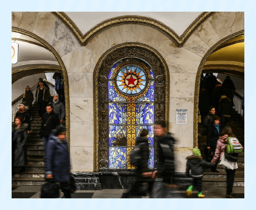 Самые красивые станции метро в Москве