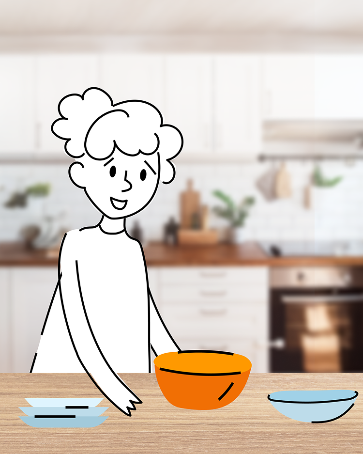 Мама готовит