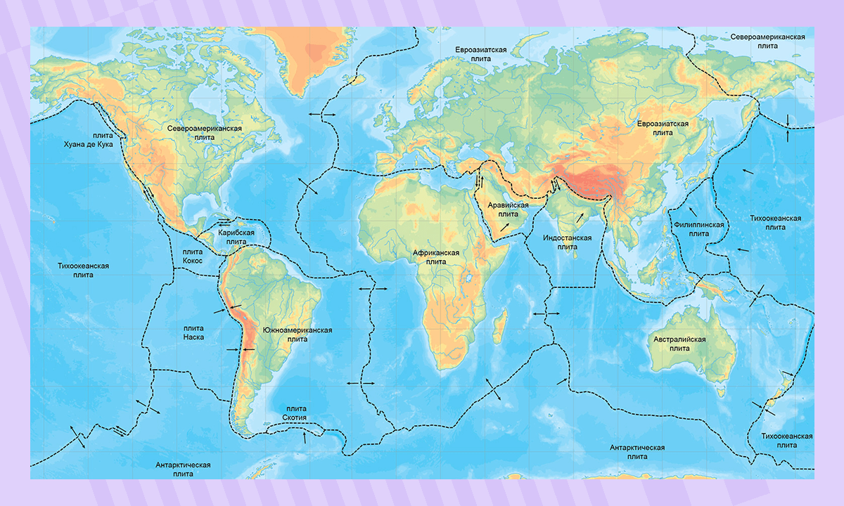 Строение земной коры