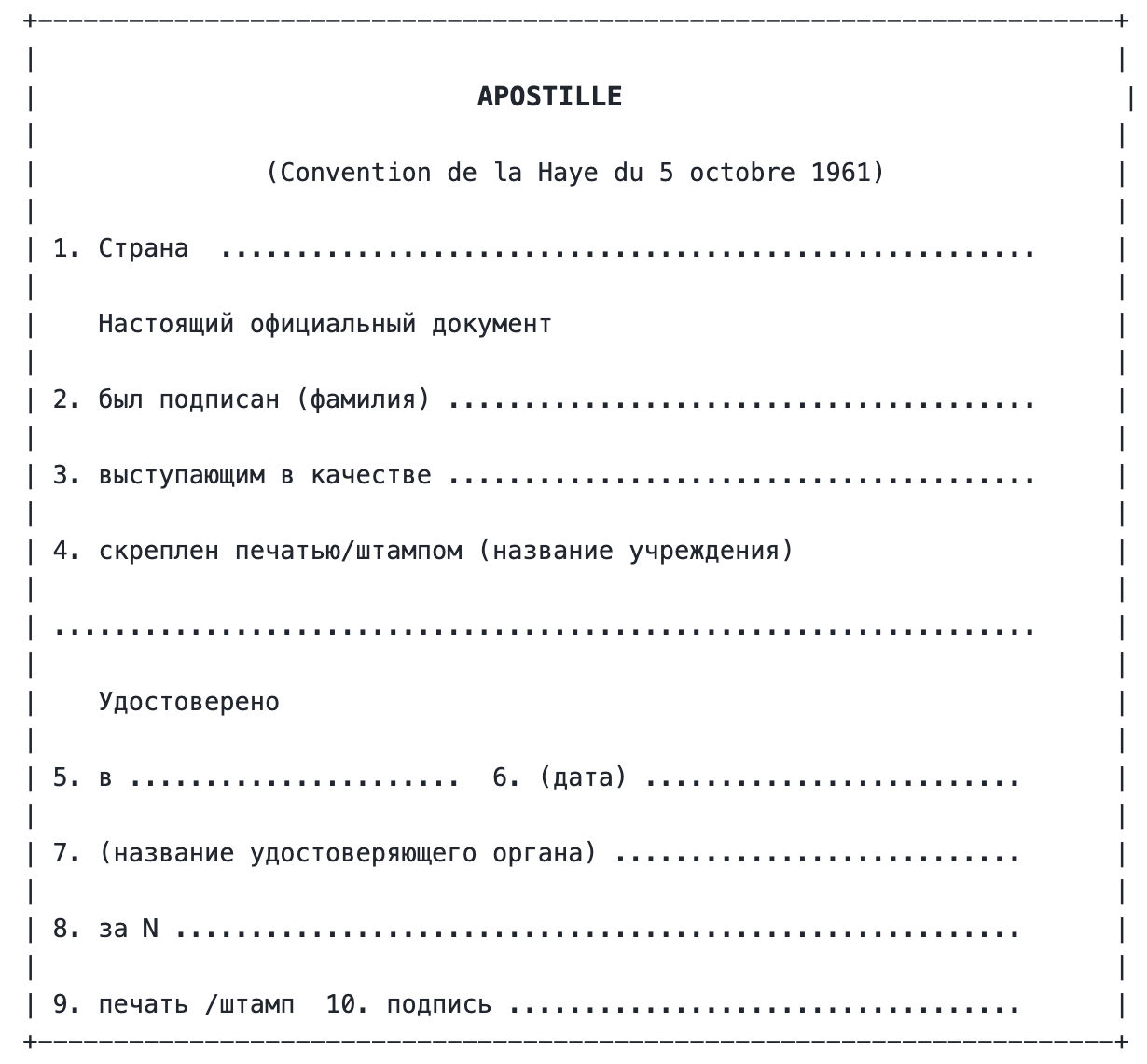 Что такое апостиль, зачем он нужен и как его поставить