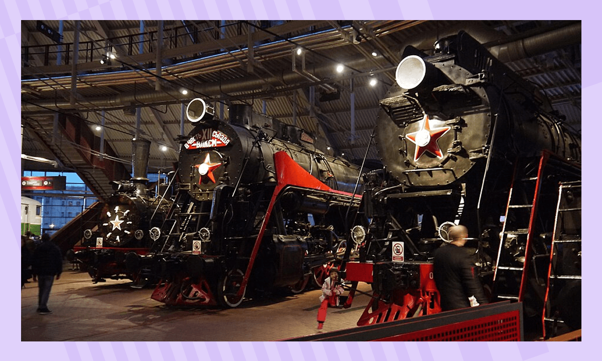 Куда сходить с детьми в Санкт-Петербурге - Музей железных дорог России