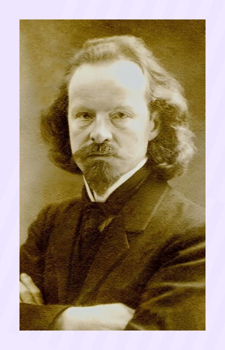 Портерт поэта Серебряного века Константина Бальмонта