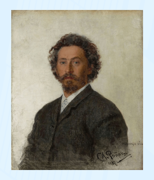 Автопортрет художника Ильи Репина