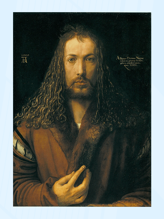 Автопортрет художника Альбрехта Дюрера