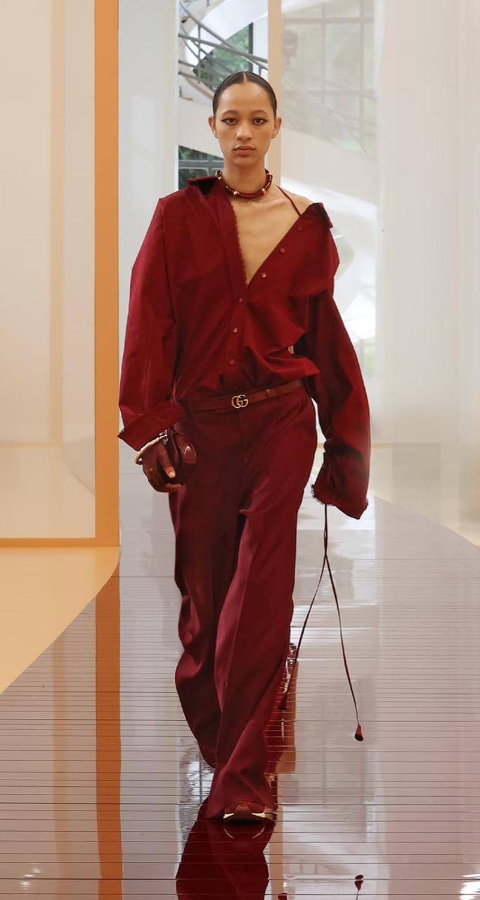 Из коллекции Gucci весна-лето &mdash; 2025