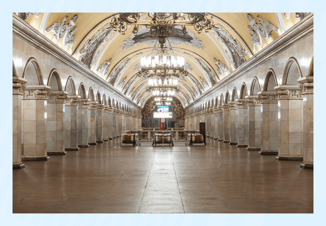 Самые красивые станции метро в Москве