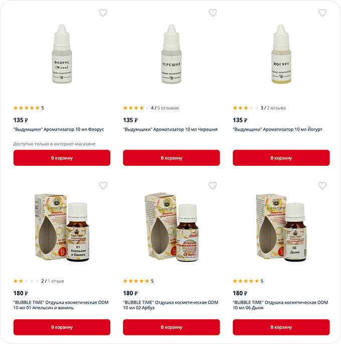 Ароматизаторы