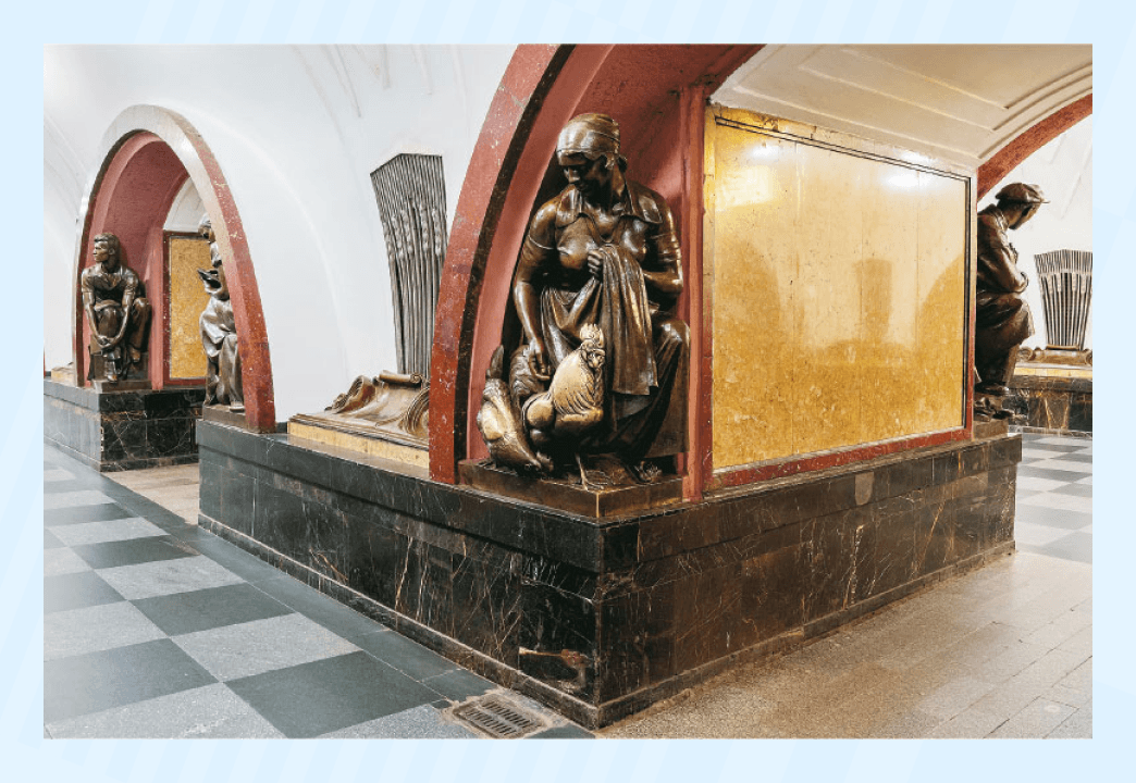 Самые красивые станции метро в Москве