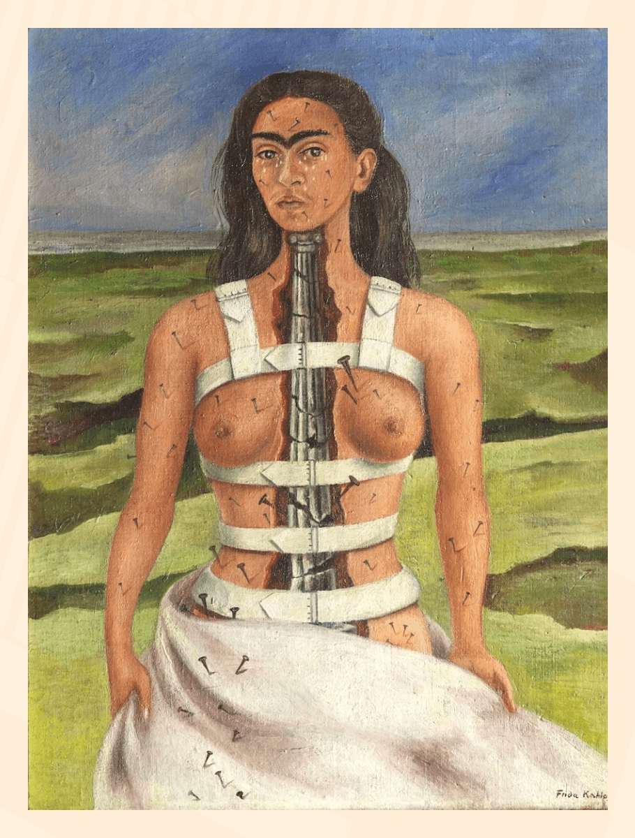 Картина Фриды Кало &laquo;Сломанная колонна&raquo;