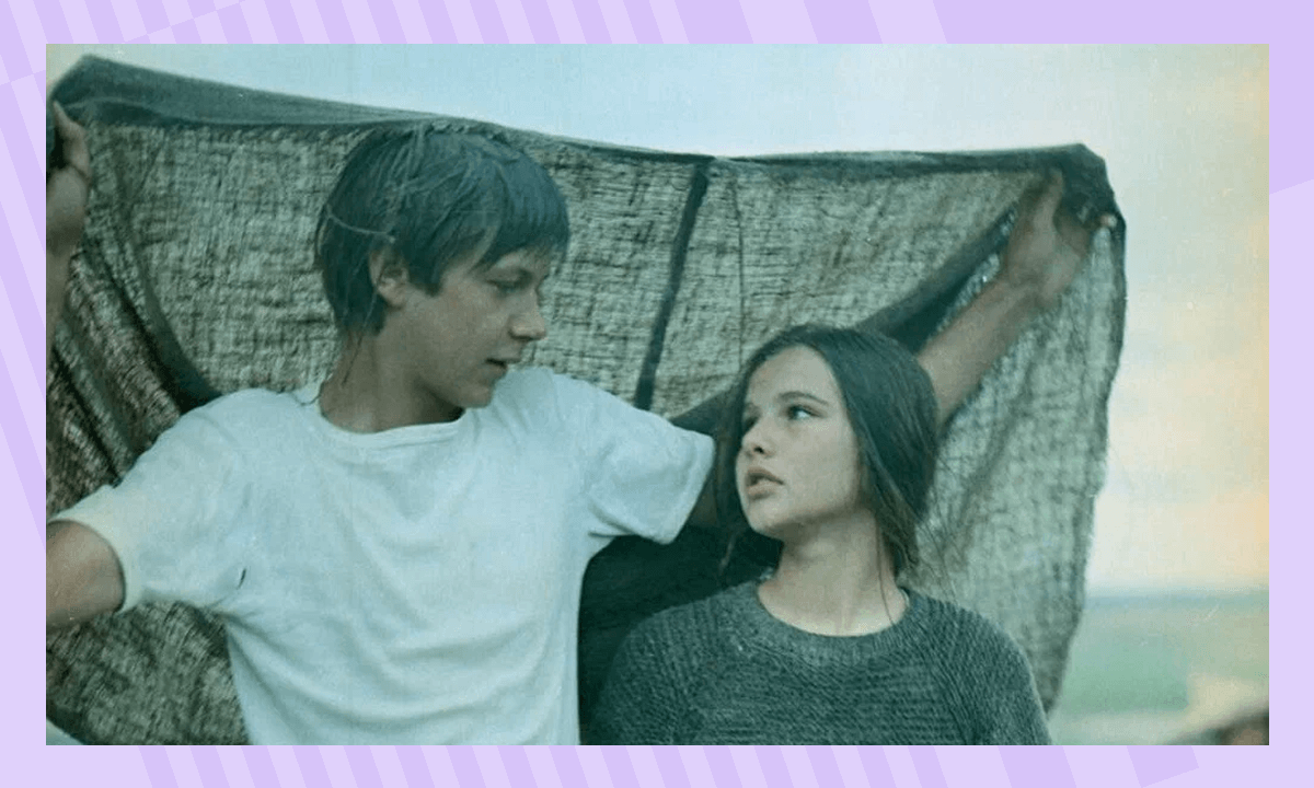 Кадр из фильма про любовь для подростков Сто дней после детства&raquo;