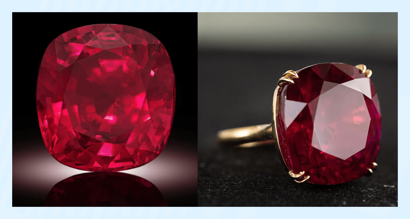 Самые дорогие драгоценные камни в мире - рубин &laquo;Звезда Фуры&raquo;
