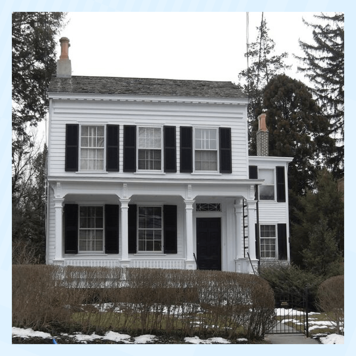 Дом Эйнштейна в Принстоне