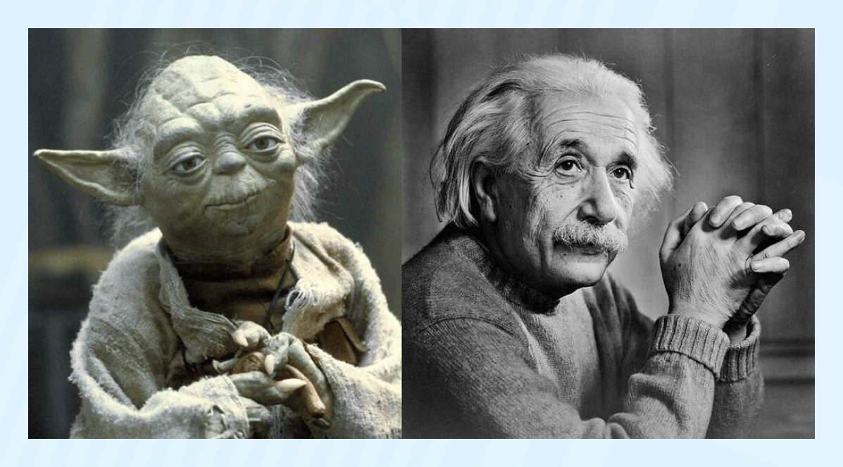 Альберт Эйнштейн стал прообразом магистра Йоды