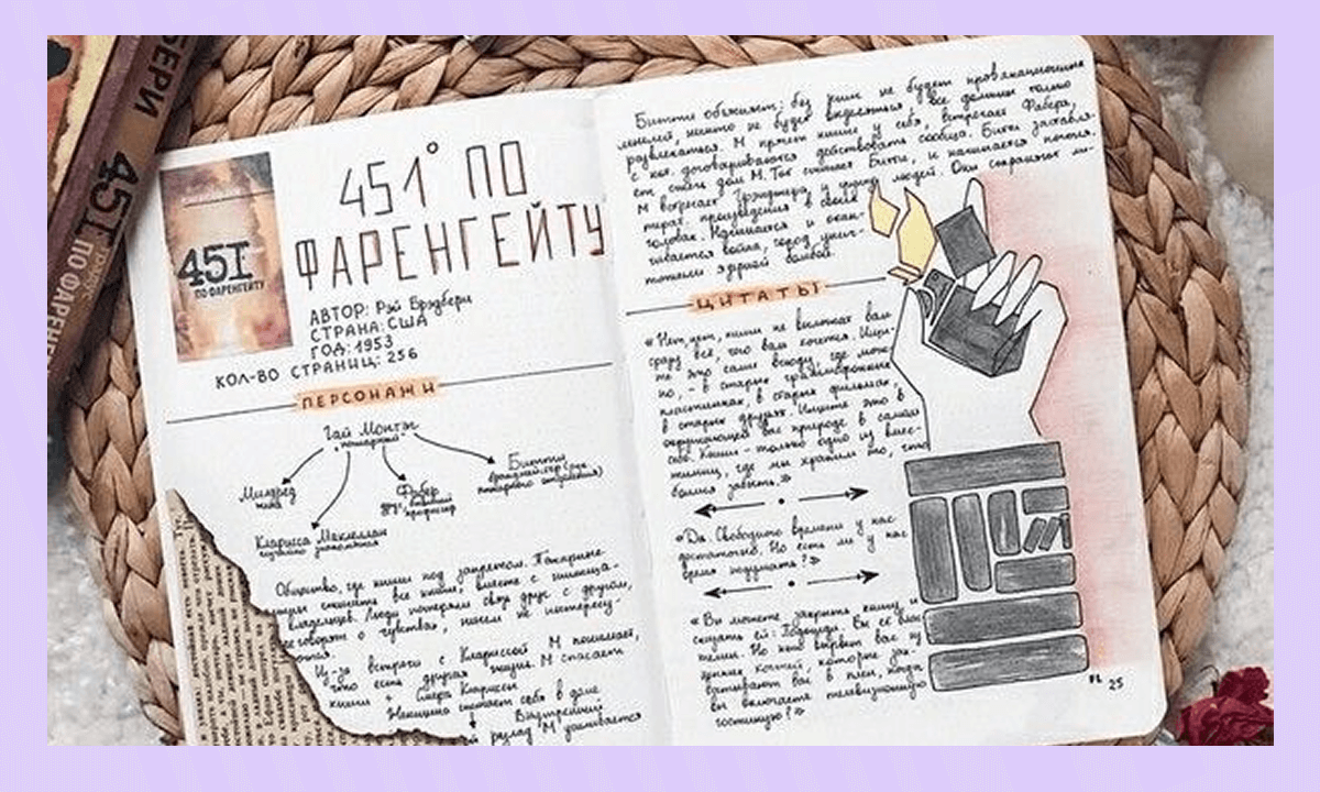 Как заполнять читательский дневник