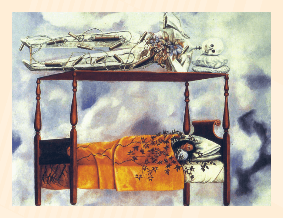 Картина Фриды Кало &laquo;Сон&raquo;